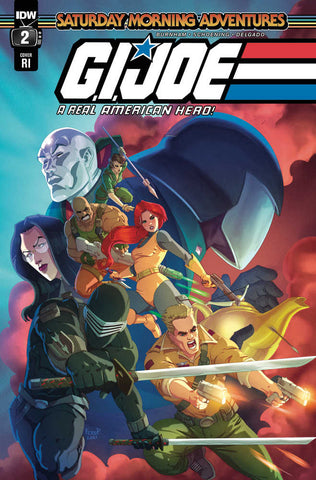 G.I. Joe Rah Saturday Morning Adventure #2 (Of 4) Cover C 10 Copy Peni