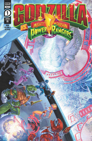Godzilla vs Mmpr #1 (Of 5) Cover C 10 Copy Variant Edition Williams II (N