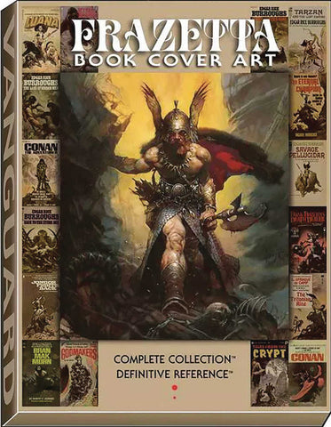 Frazetta Book Cover Art Deluxe Slipcase Previews Exclusive Hardcover