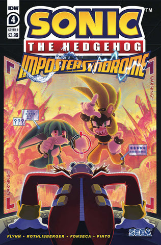 Sonic Hedgehog Imposter Syndrome #4 (Of 4) Cover B Haines