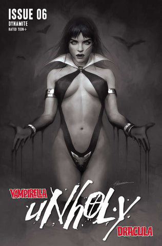 Vampirella Dracula Unholy #6 Cover I 25 Copy Variant Edition Maer Black & White