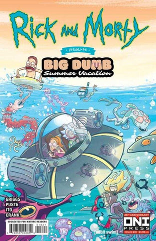 Rick & Morty Big Dumb Summer Vacation #1 Cover B Stresing