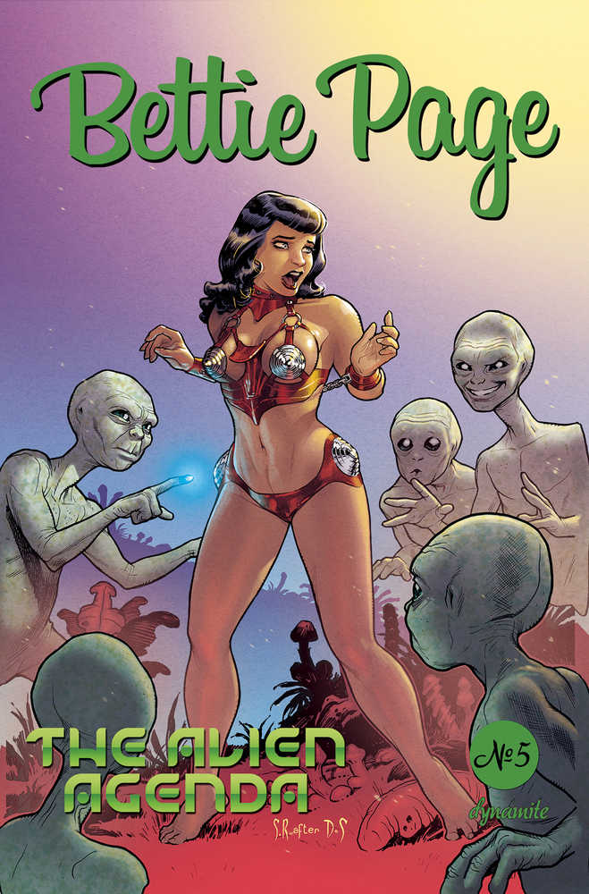 Bettie Page Alien Agenda