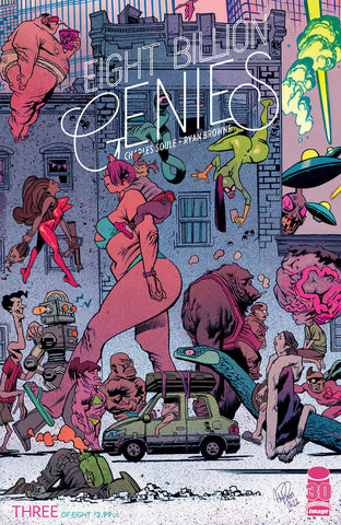 Eight Billion Genies #3 (Of 8) Cover B Harren (Mature)