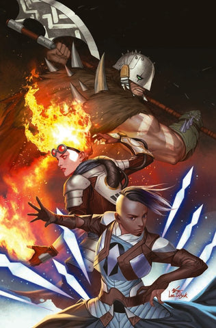 Magic The Gathering (Magic The Gathering) #16 Cover E Bg Variant Lee