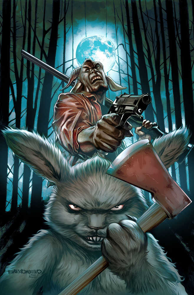 Man Goat & Bunnyman Green Eggs & Blam