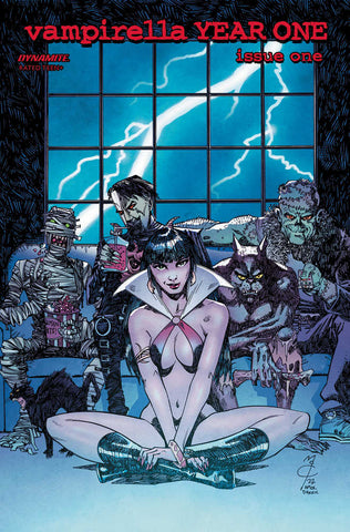 Vampirella Year One #1 Cover V Foc Boys Homage Mccrea