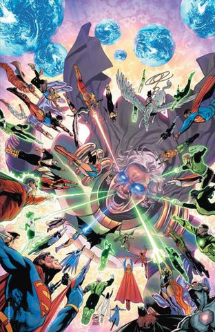 Dark Crisis On Infinite Earths #6 (Of 7) Cover G 1 in 100 Daniel Sampere & Alejandro Sanchez Foil Card Stock Variant