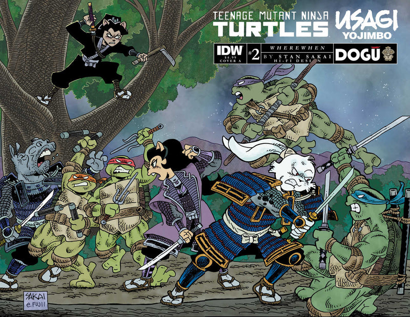 Teenage Mutant Ninja Turtles Usagi Yojimbo Wherewhen