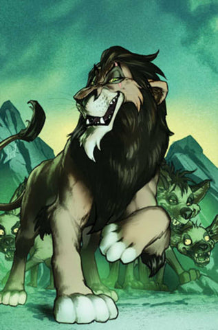 Disney Villains Scar #2 Cover K 30 Copy Variant Edition Ha Virgin