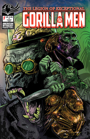 Legion Of Exceptional Gorilla Men #1 Cover B Hasson