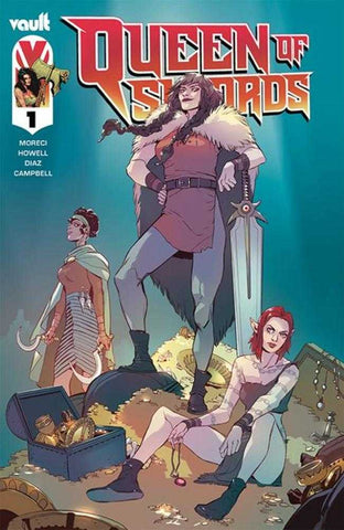 Queen Of Swords A Barbaric Story #1 Cover G 1 in 50 Romina Moranelli Variant (Mature)