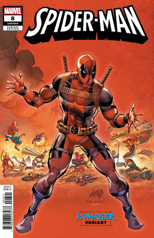 Spider-Man 8 Rob Liefeld Homager Variant