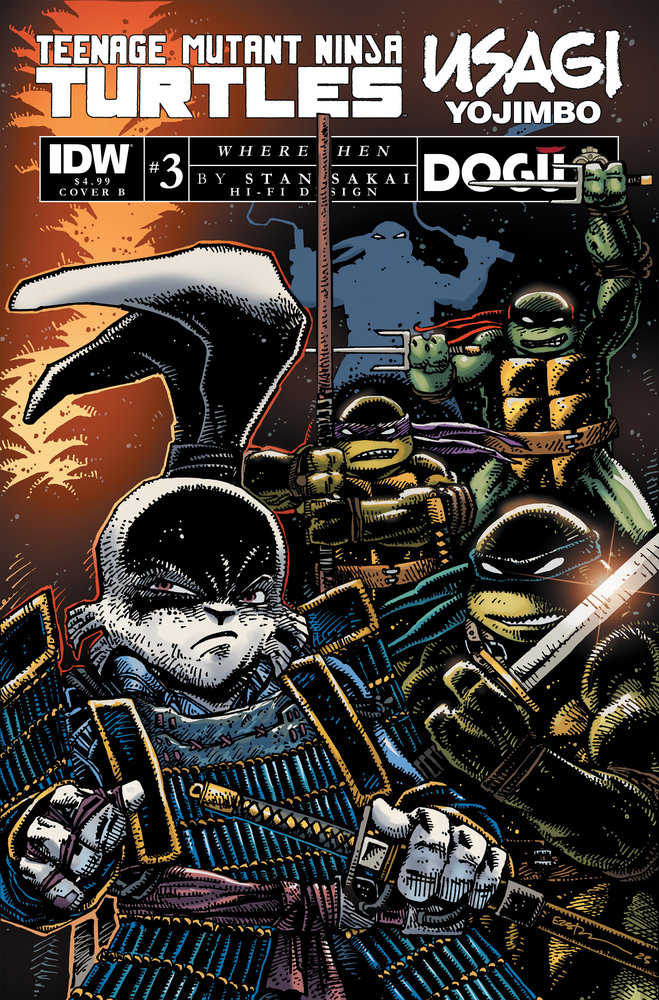 Teenage Mutant Ninja Turtles/Usagi Yojimbo: Wherewhen