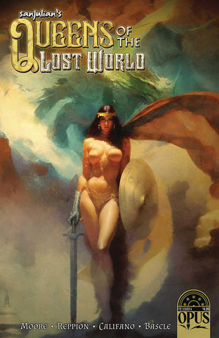 Sanjulian Queen Lost World #2 (Of 5) Cover A Olivetti