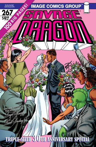 Savage Dragon #267 Cover B Retro 70s Trade Dress (Mature) Variant Previously Focd On 12/4