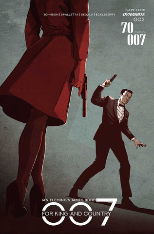 007 For King Country #2 Cover I Foc Spalletta Original
