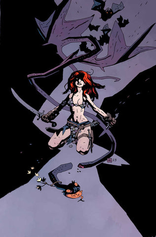 Red Sonja 2023 #1 Cover Zh 100 Copy Mignola Virgin Foil