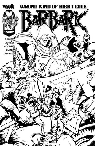 Barbaric Wrong Kind Of Righteous Cover D 25 Copy Variant Edition Gooden