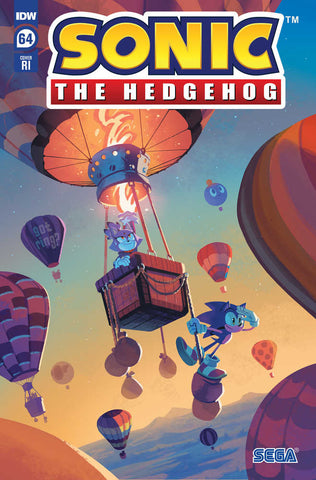 Sonic The Hedgehog #64 Cover C 10 Fourdraine