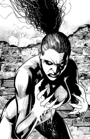 The Madness #1 (Of 6) Cover D 15 Copy Variant Edition Black & White Peterson