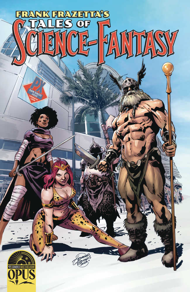 Sdcc 2023 Frank Frazetta Tales Of Science Fantasy