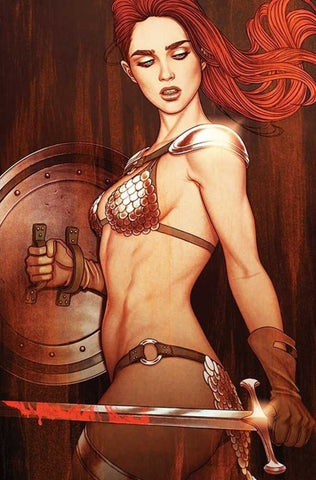 Red Sonja 2023 #1 Cover Zu 25 Copy Foc Variant Edition Frison Virgin Foil
