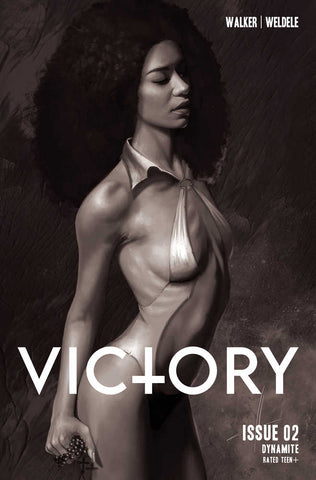 Victory #2 Cover P 7 Copy Foc Variant Edition Cohen Black & White
