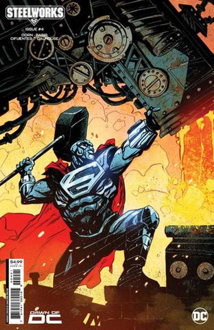 Steelworks #4 (Of 6) Cover B Sanford Greene Card Stock Variant