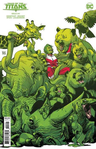 Tales Of The Titans #4 (Of 4) Cover B Ramon Perez Card Stock Variant