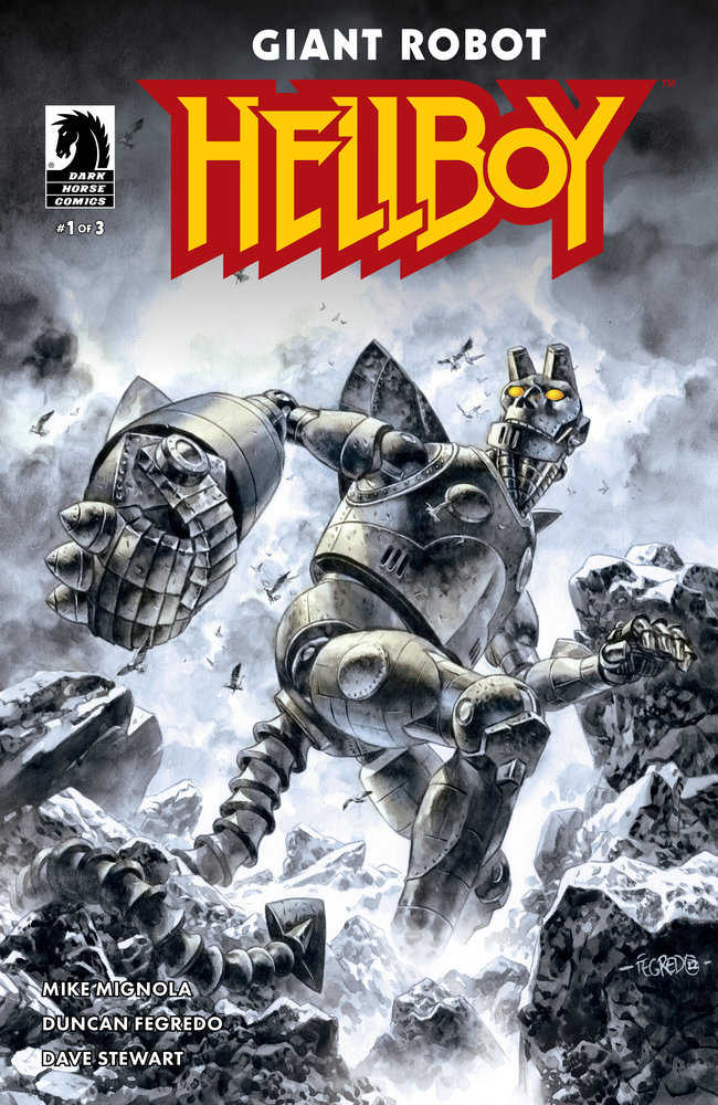Giant Robot Hellboy