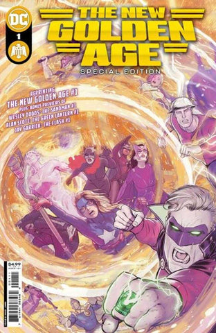 New Golden Age Special Edition #1 Cover A Mikel Janin