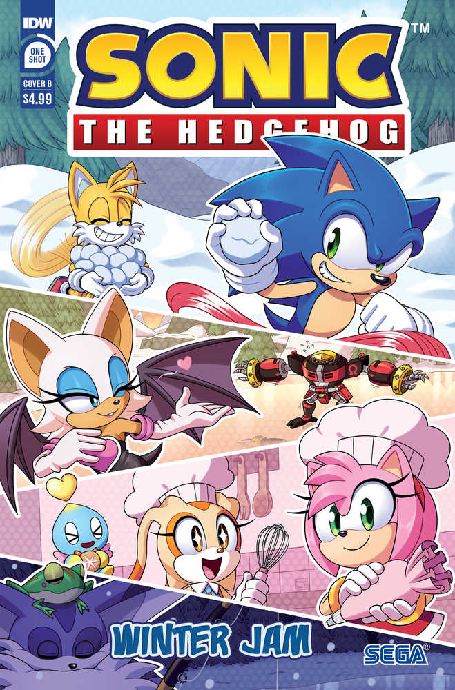 Sonic The Hedgehog Winter Jam One Shot
