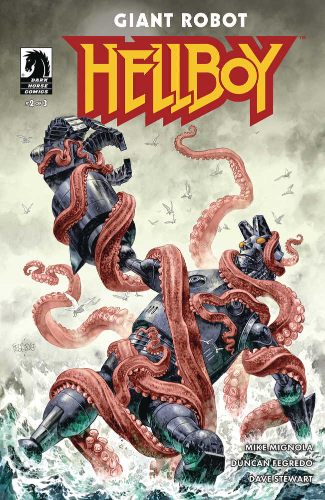 Giant Robot Hellboy