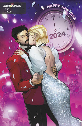 Invincible Iron Man #13 Cf Villa Stormbreakers Variant
