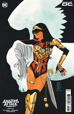 Amazons Attack #2 Cover B Dani Card Stock Variant