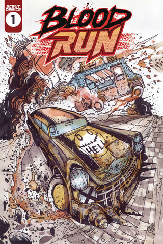Blood Run #1 Cover A Stefano Cardoselli