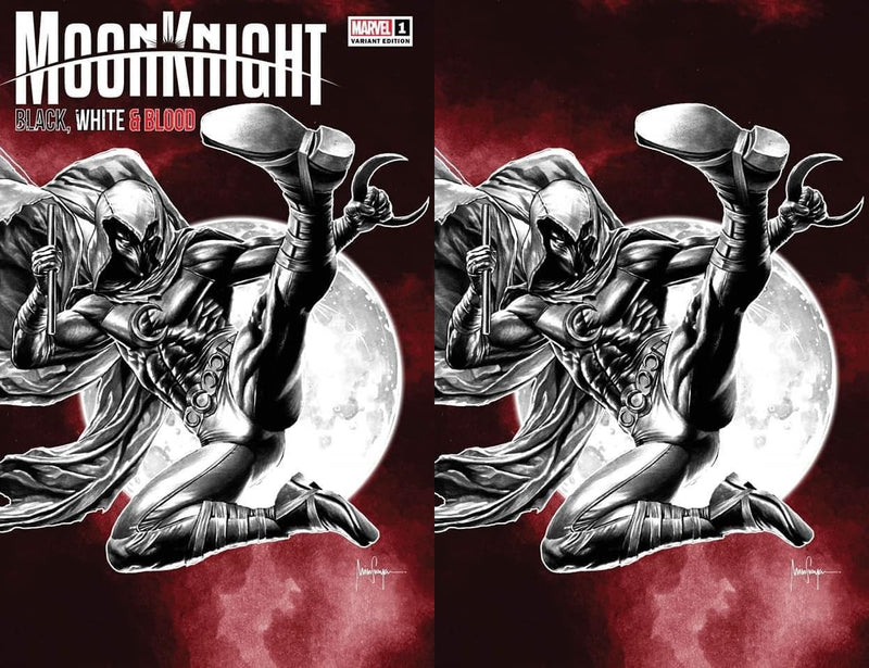 Moon Knight Black White and Blood