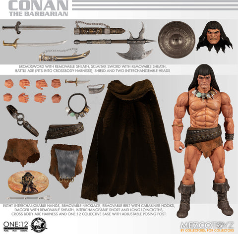 Mezco One:12 Collective Conan the Barbarian