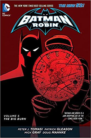 DC Batman and Robin Vol. 5 The Big Burn Trade - Paperback