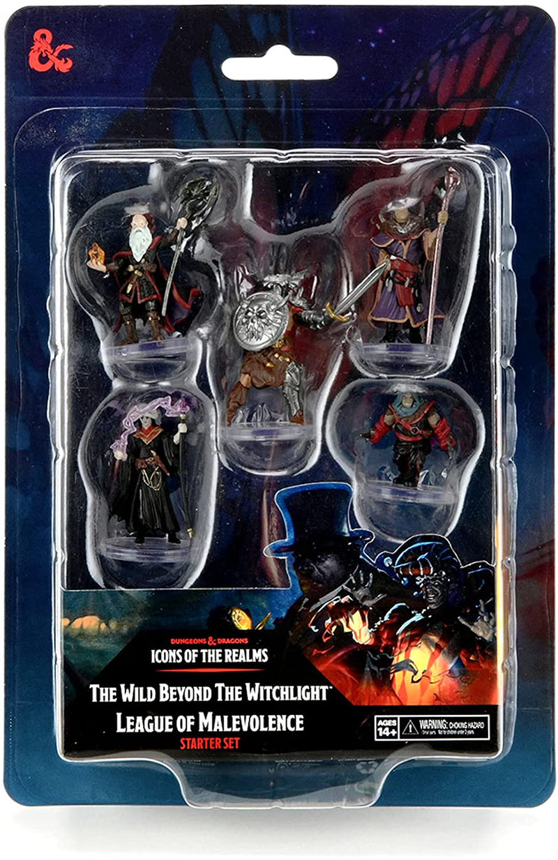 D&D Icons of The Realms Miniatures: The Wild Beyond The Witchlight-League of Malevolence Starter Set