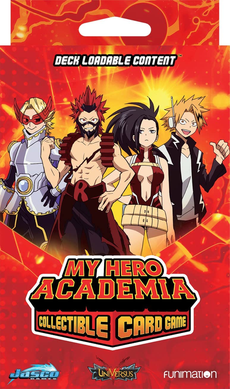 My Hero Academia CCG Deck-Loadable-Content Crimson Rampage