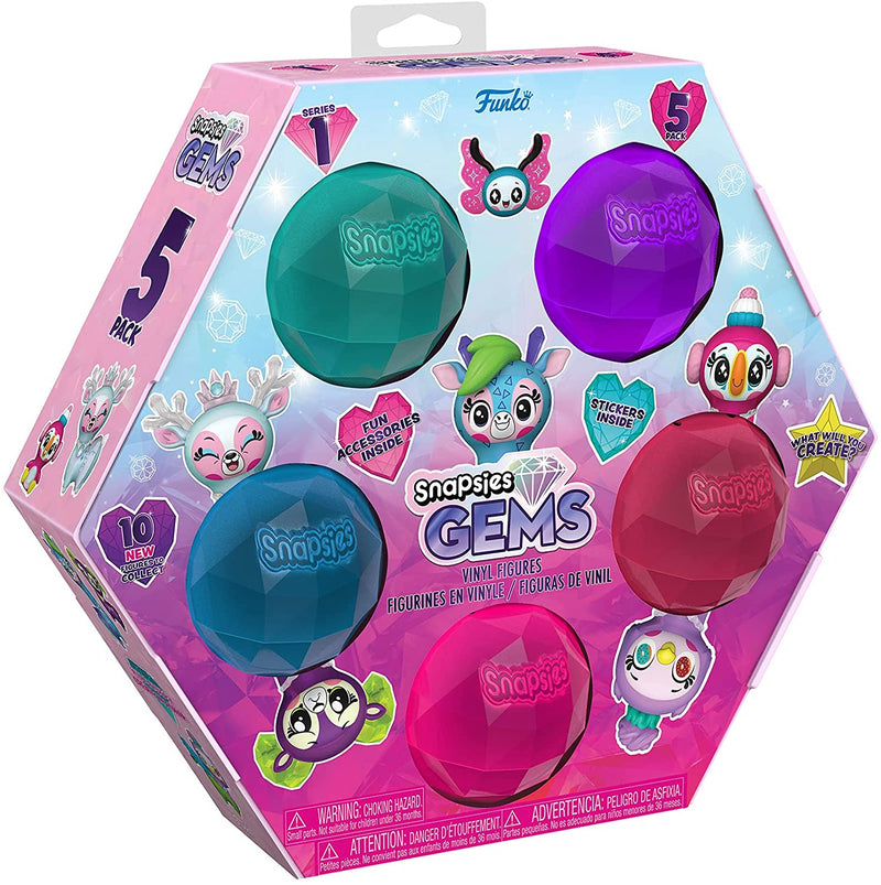 Funko Pop! Snapsies: Wave 3 Gems - 5 Pack
