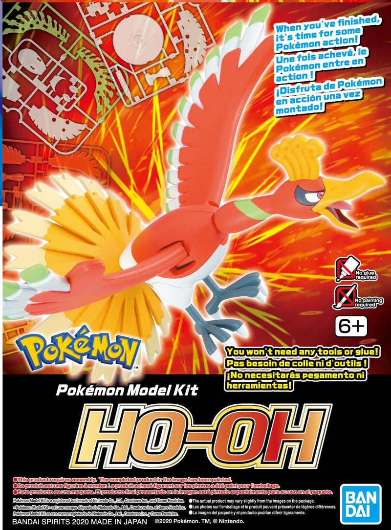 Pokemon Gold & Silver Ho-Oh Model Kit