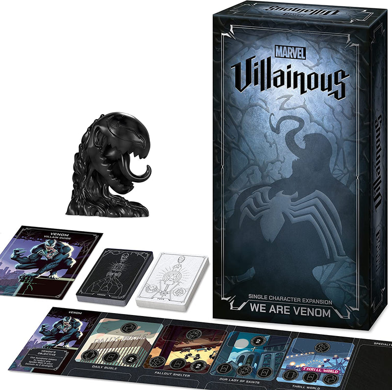 Ravebsurger Marvel Villainous: We are Venom – Single Character Game Expansion for Ages 12 & Up