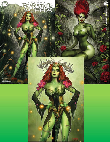 Batman Fear State Alpha #1 Szerdy Variant A + B + C Set