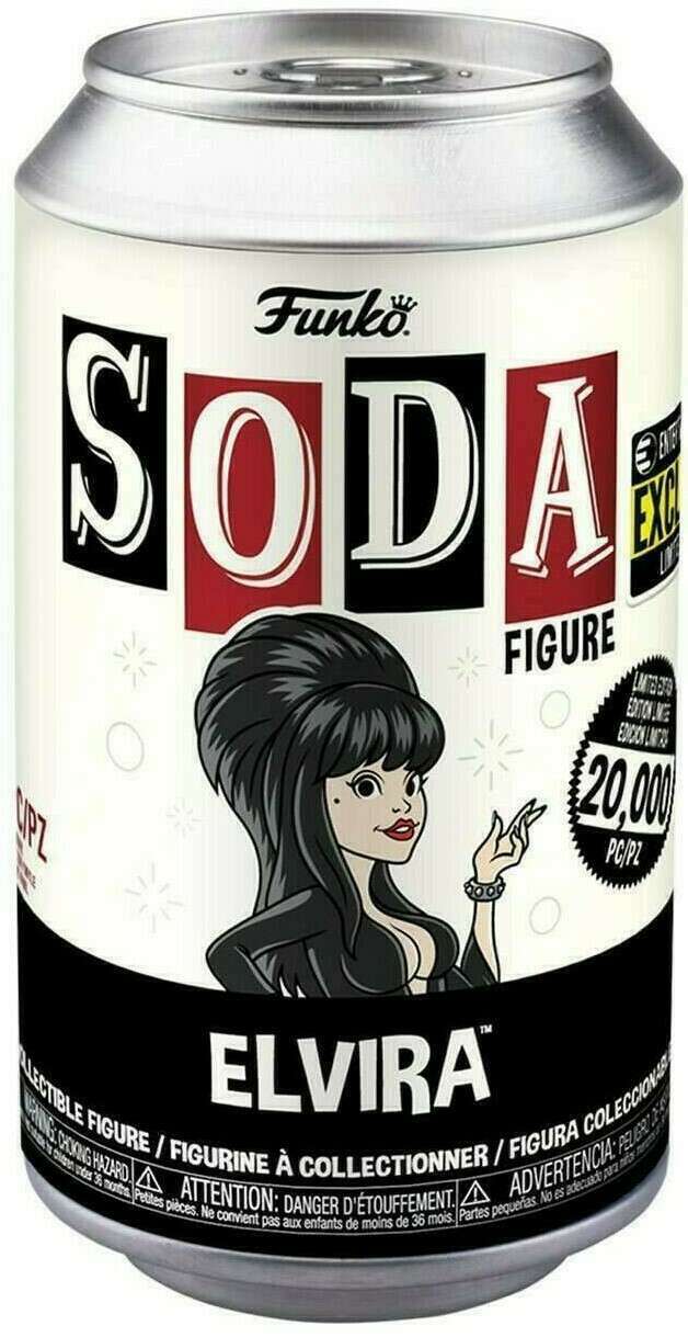Elvira Sealed Can Funko