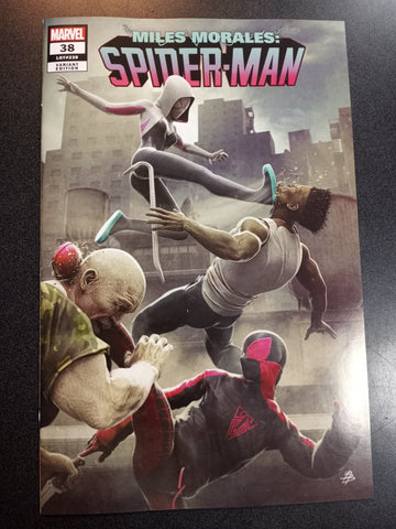 Miles Morales Spider-Man #38 Bjorn Barends Trade Dress Variant