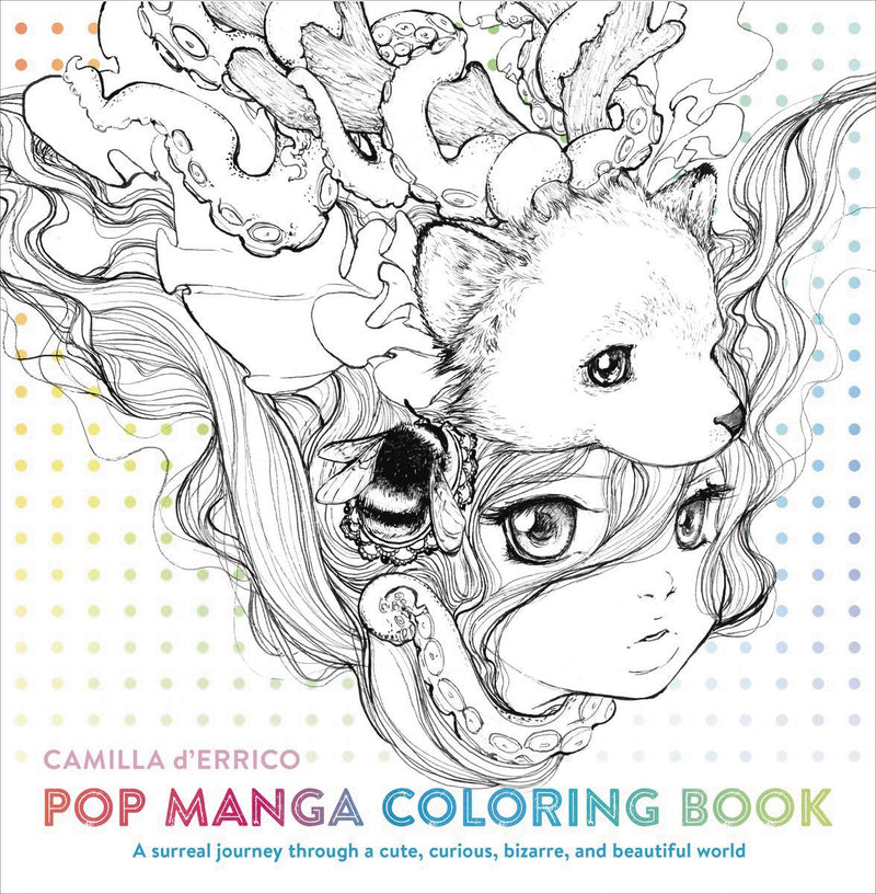 Pop Manga Coloring Book Sc