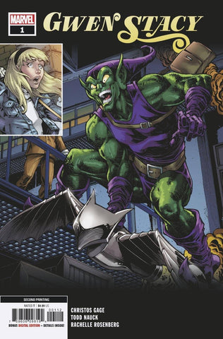 Gwen Stacy #1 (of 5) 2Nd Ptg Nauck Var